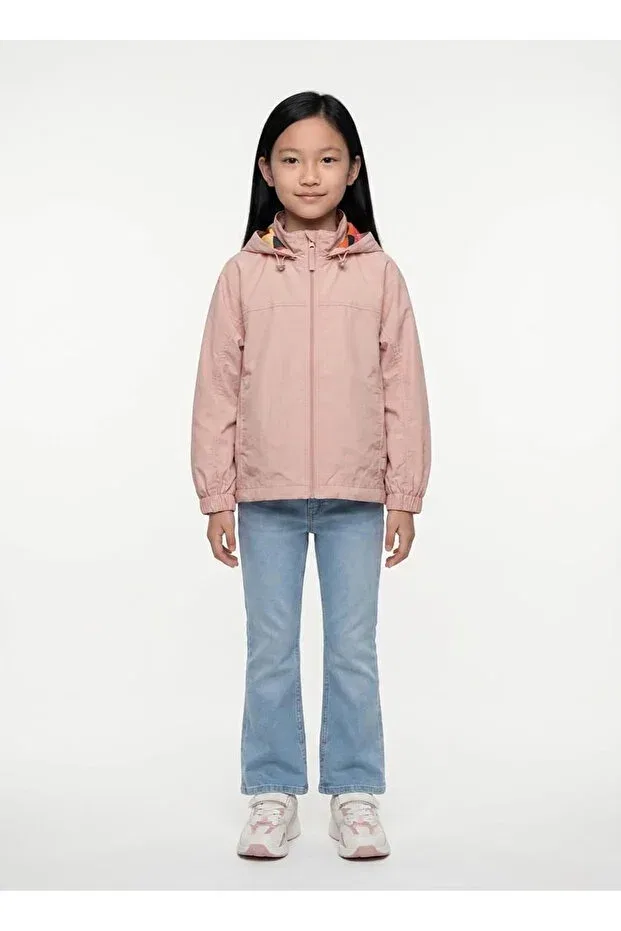 Детское пальто для девочек с капюшоном Lee Cooper, Powder