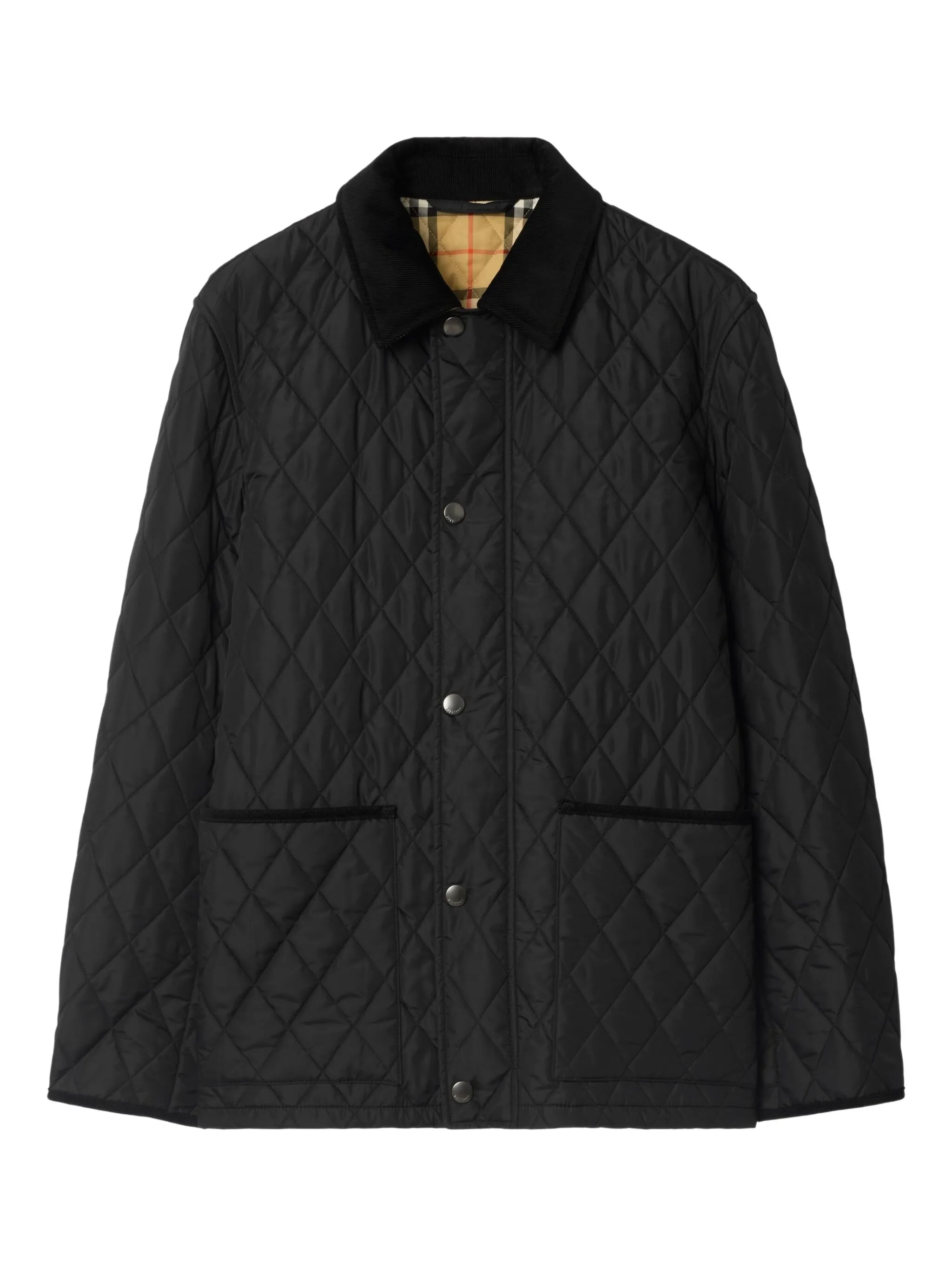 

Стеганая куртка Burberry, черный