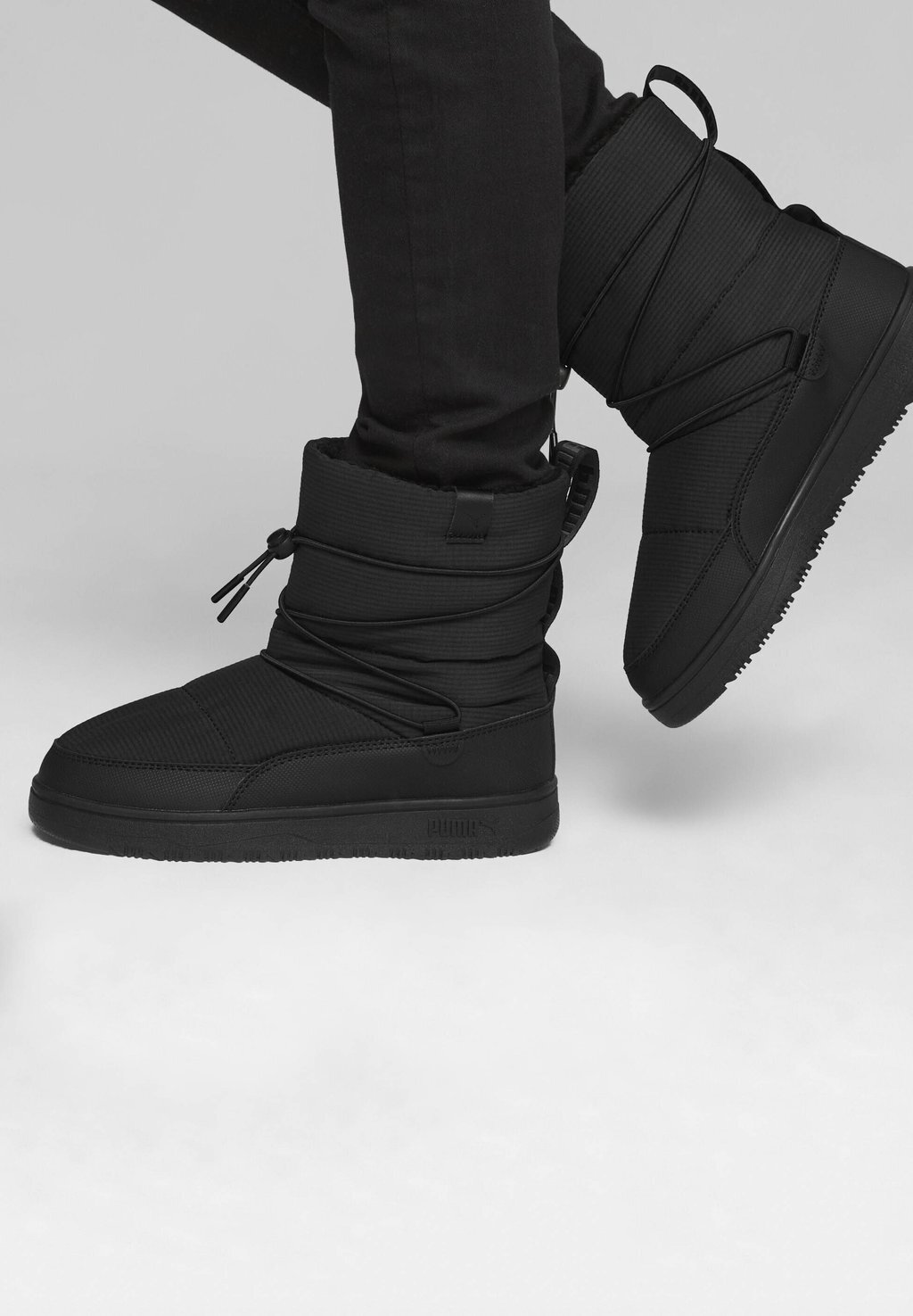 

Зимние ботинки Snowbae Wns Puma, цвет puma black shadow gray