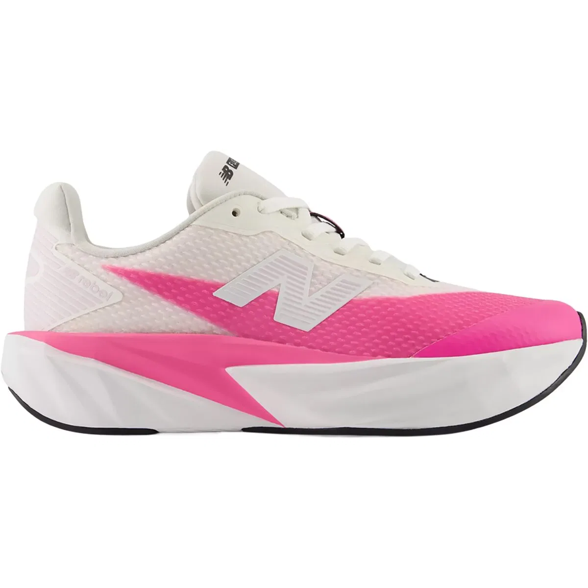 Детские кроссовки для мальчиков с высокой амортизацией FuelCell Rebel New Balance, Pink Heat/Sea Salt