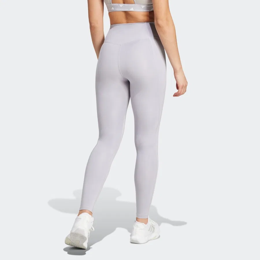 Женские леггинсы с высокой посадкой Optime Essentials 1/1 adidas, Серый — фото 2