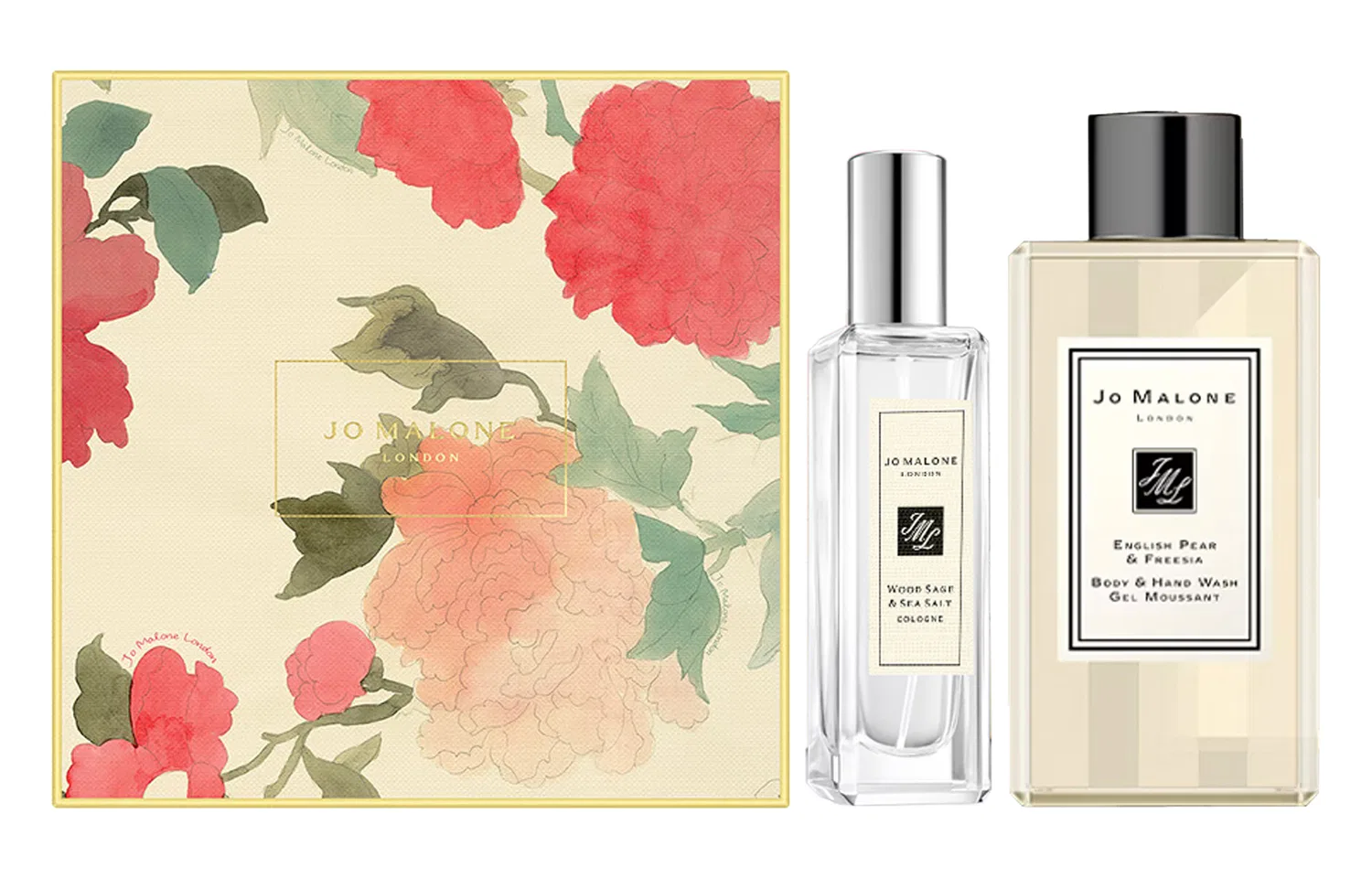 Женский набор ароматов Sage & Maris Sal Perfume 30ml + English Pear & Freesia Shower Gel 100ml, Jo Malone London