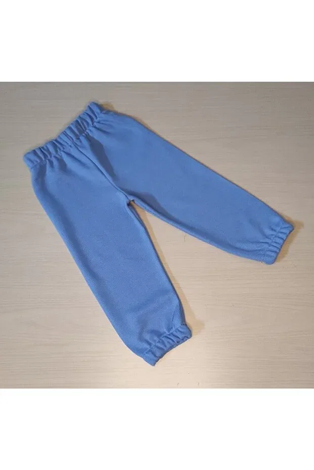 Детские спортивные штаны для девочек хлопковые Bomenti Life, Blue