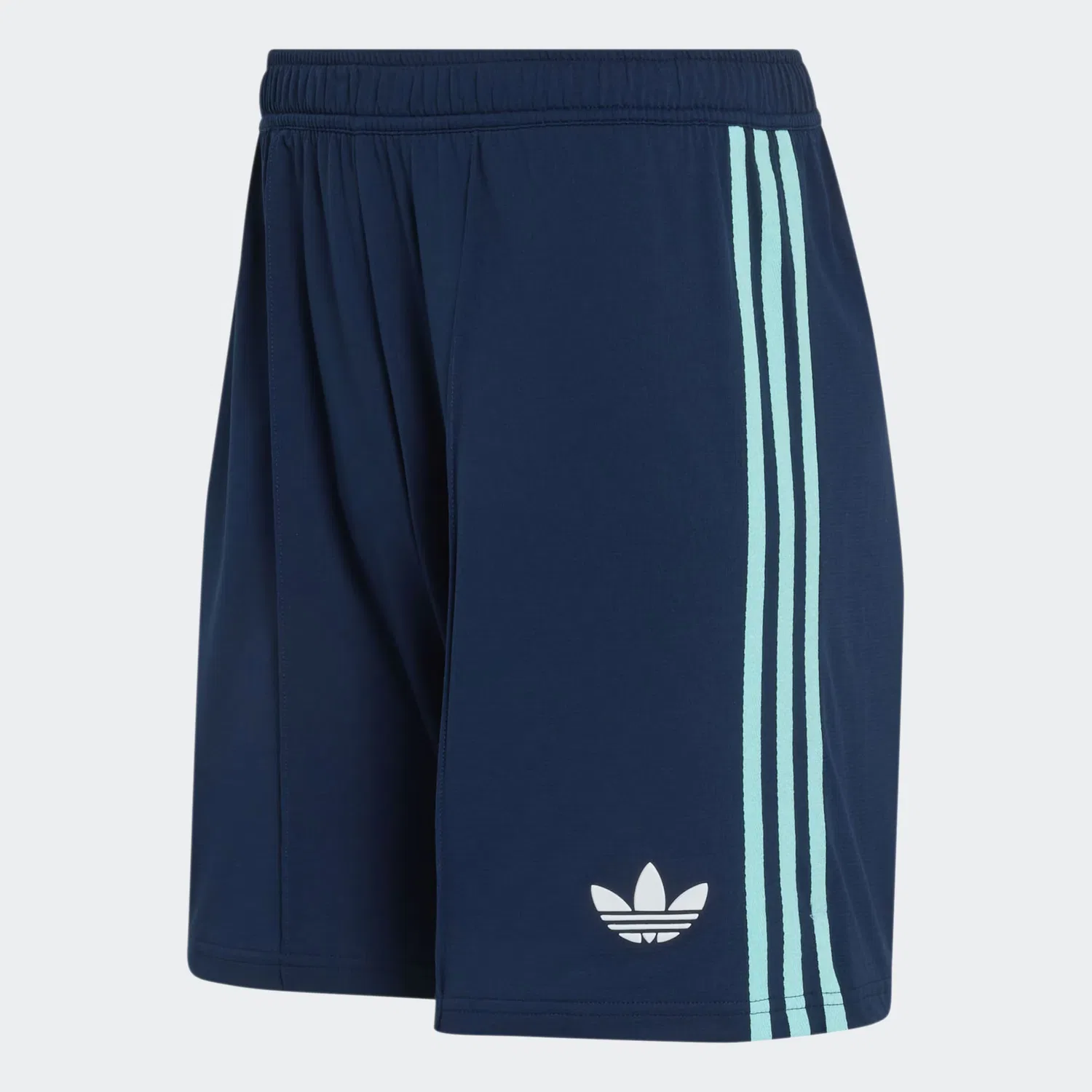 Спортивные шорты Adidas Performance Regular Workout Pants Germany 26 Away в темно-синем и бирюзовом цветах — фото 2