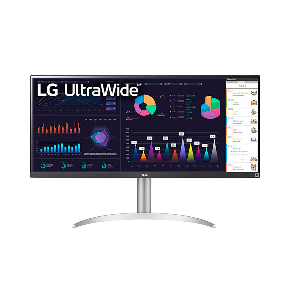 

Игровой монитор LG UltraWide 34WQ650, 34", 2560x1080, 100 Гц, IPS, белый
