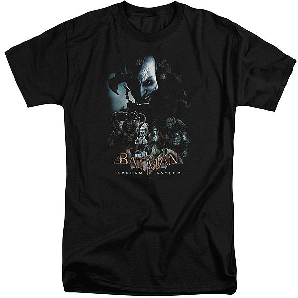 

Футболка Batman Arkham Asylum Five Against One взрослая tall Licensed Character