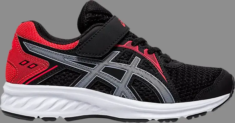 

Кроссовки jolt 2 ps 'black feiry red' Asics, черный