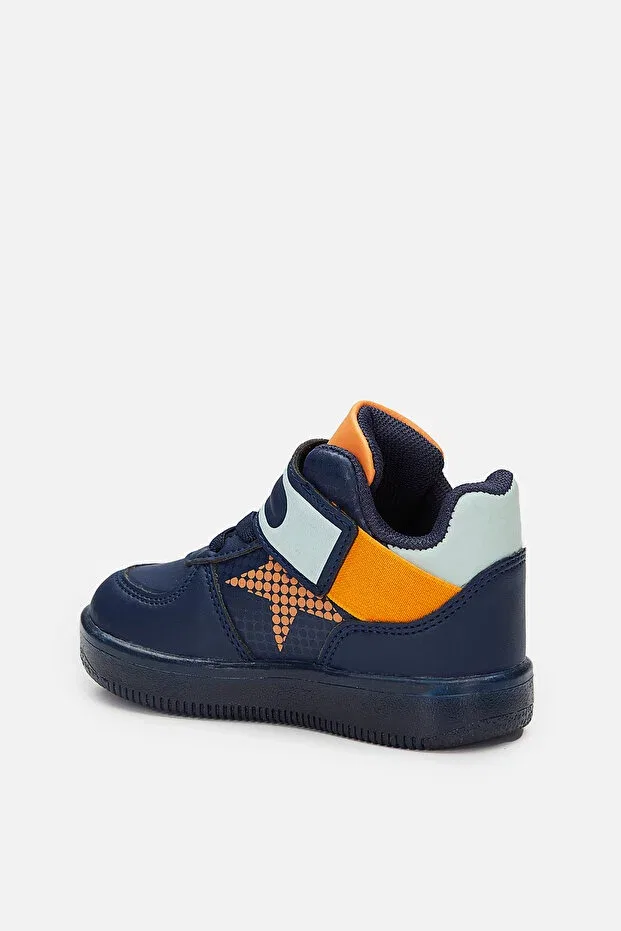 Детские кеды для мальчиков со светодиодами Vicco, Navy Blue — фото 4
