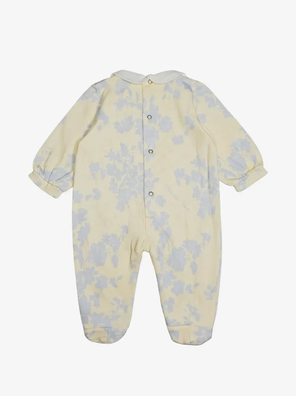 Пижама с цветочным принтом Elisabetta Franchi Kids, желтый — фото 2