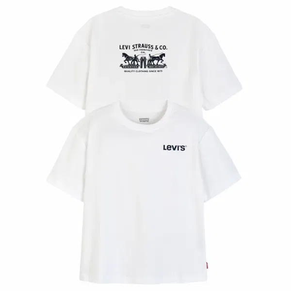 Футболка с коротким рукавом с принтом Batwing, Lvc, Levi's Kids, белый