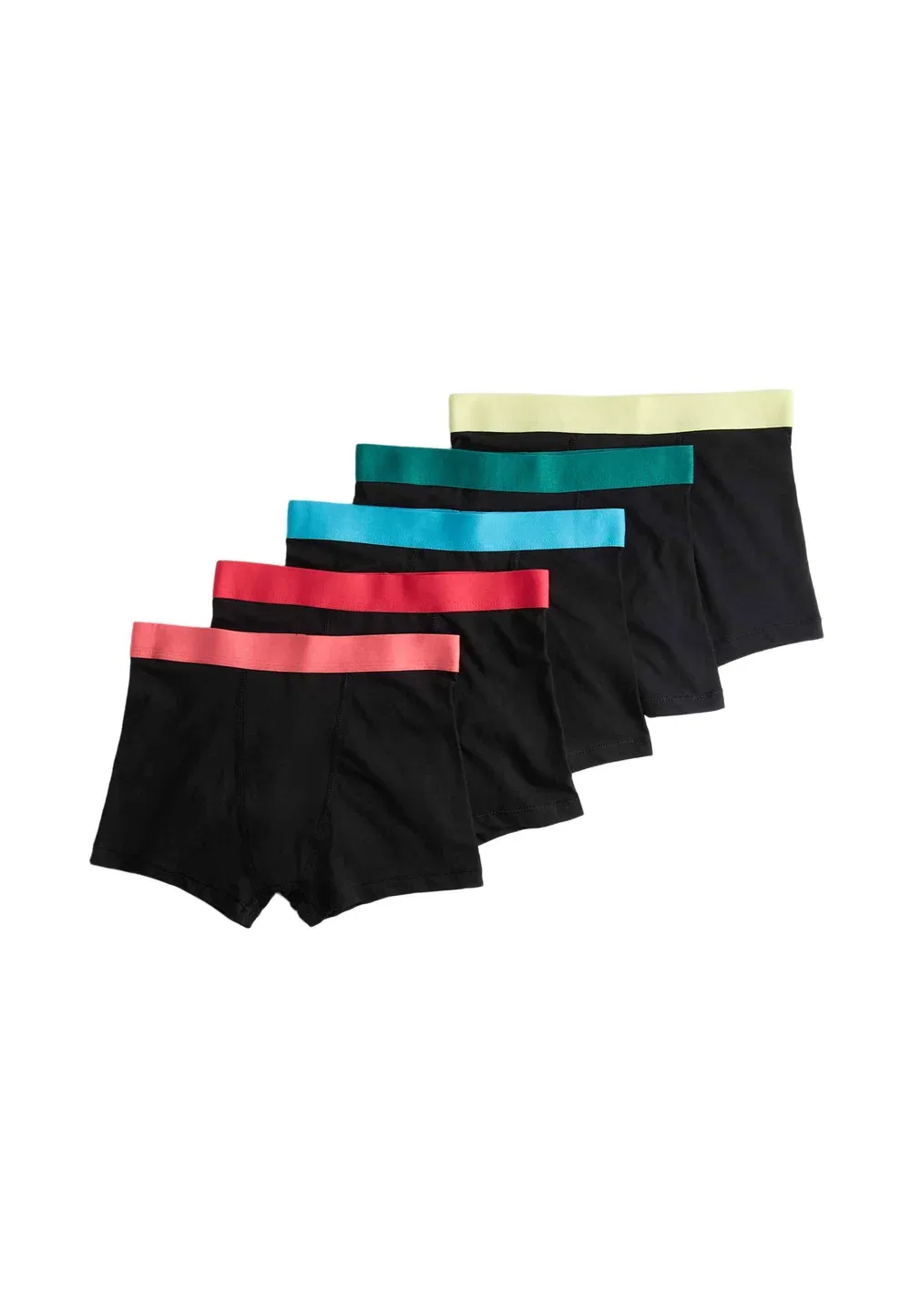 5 штанов в упаковке Marks & Spencer, Black Mix