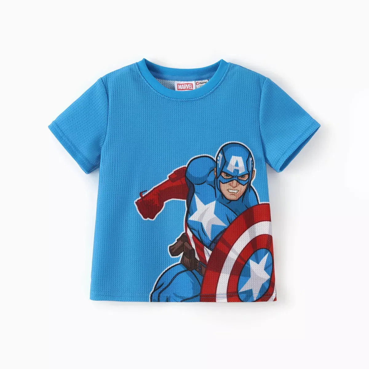 Детский комплект для мальчиков с принтом Captain America Disney, Синий — фото 3