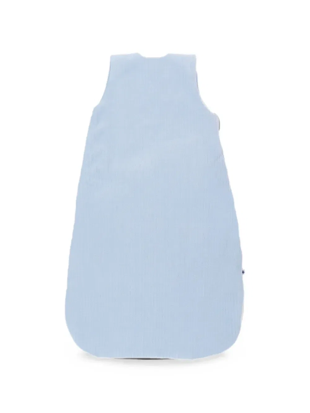 Спальный мешок в рубчик с вышивкой в виде сердца Petit Bateau, синий — фото 2