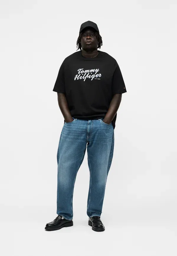 Футболка с принтом Summer text graphic tee Tommy Hilfiger, черный — фото 2