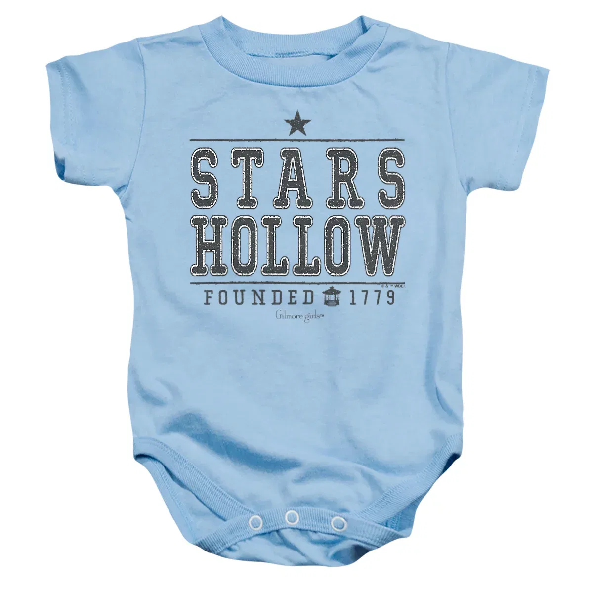 Детское боди с коротким рукавом Collegiate Infant Bodysuit Gilmore Girls, Light Blue