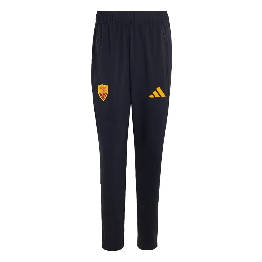 Спортивные брюки ADIDAS PERFORMANCE Regular Workout Pants 'AS Rom Tiro' черного цвета