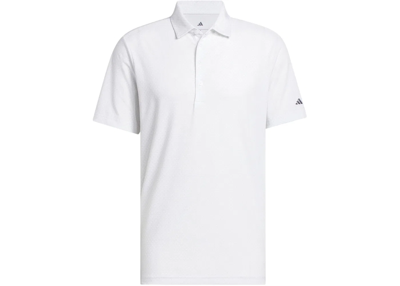 Мужское поло с принтом Ultimate365 Plus Go-To Print Adidas, White/Grey Three