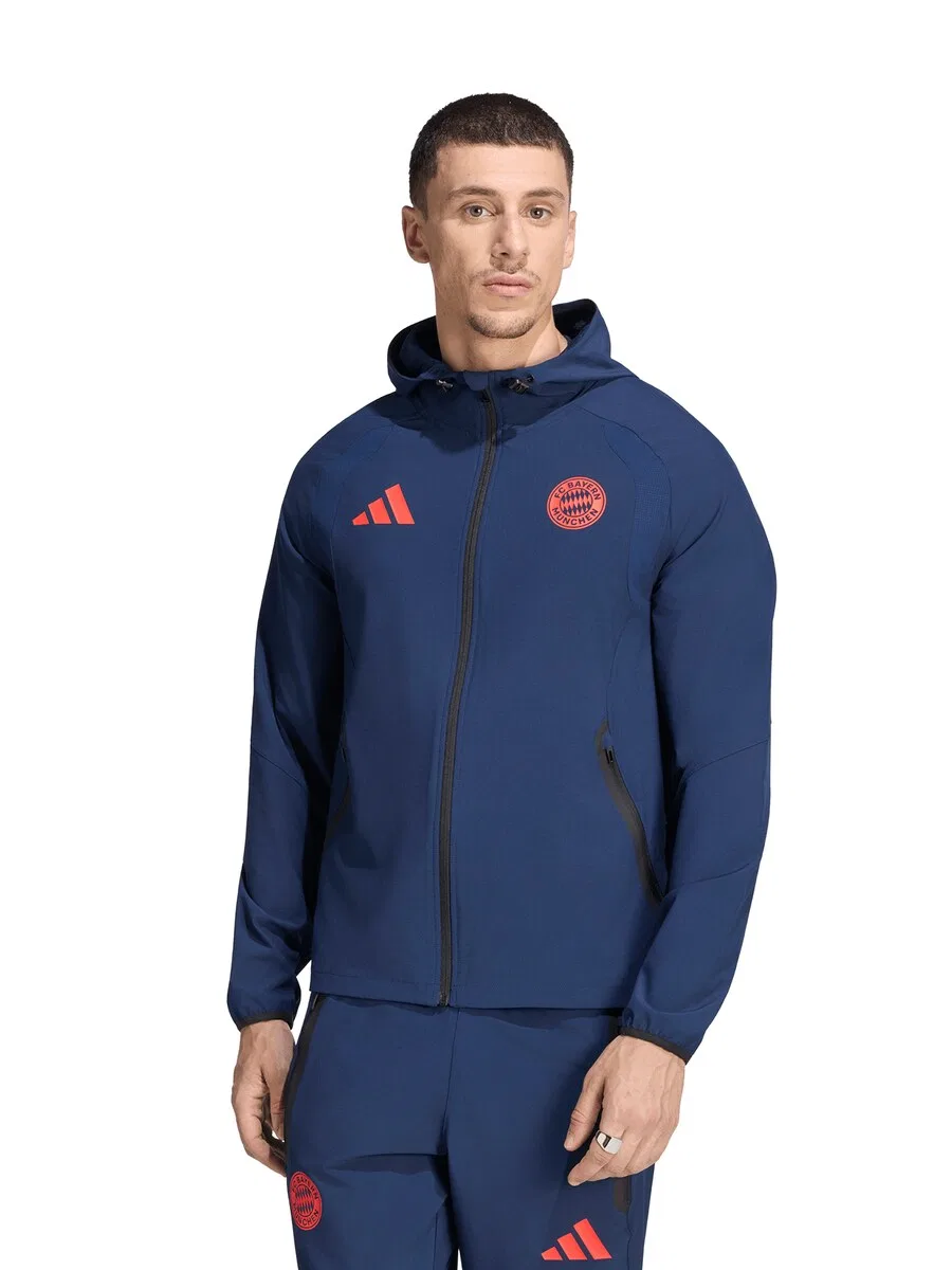 Спортивная куртка ADIDAS PERFORMANCE фиолетового цвета — фото 2
