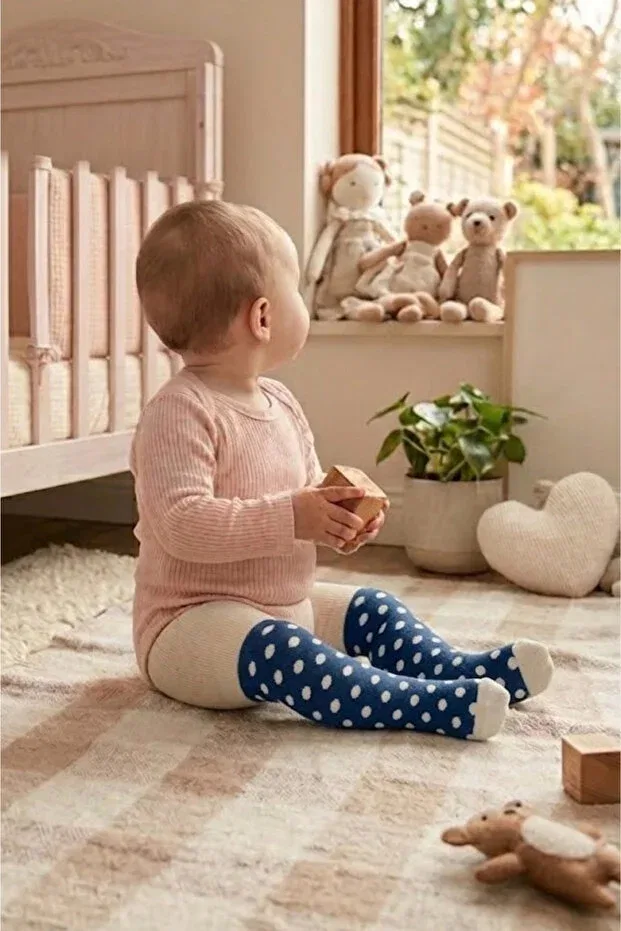 Детские колготки для мальчиков хлопковые комплект 3 шт Cocole Socks, Multicolor — фото 3