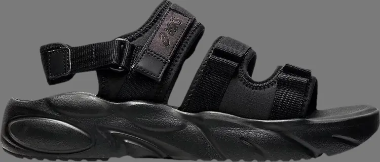 

Кроссовки wmns gel bondal sandals 'triple black' Asics, черный