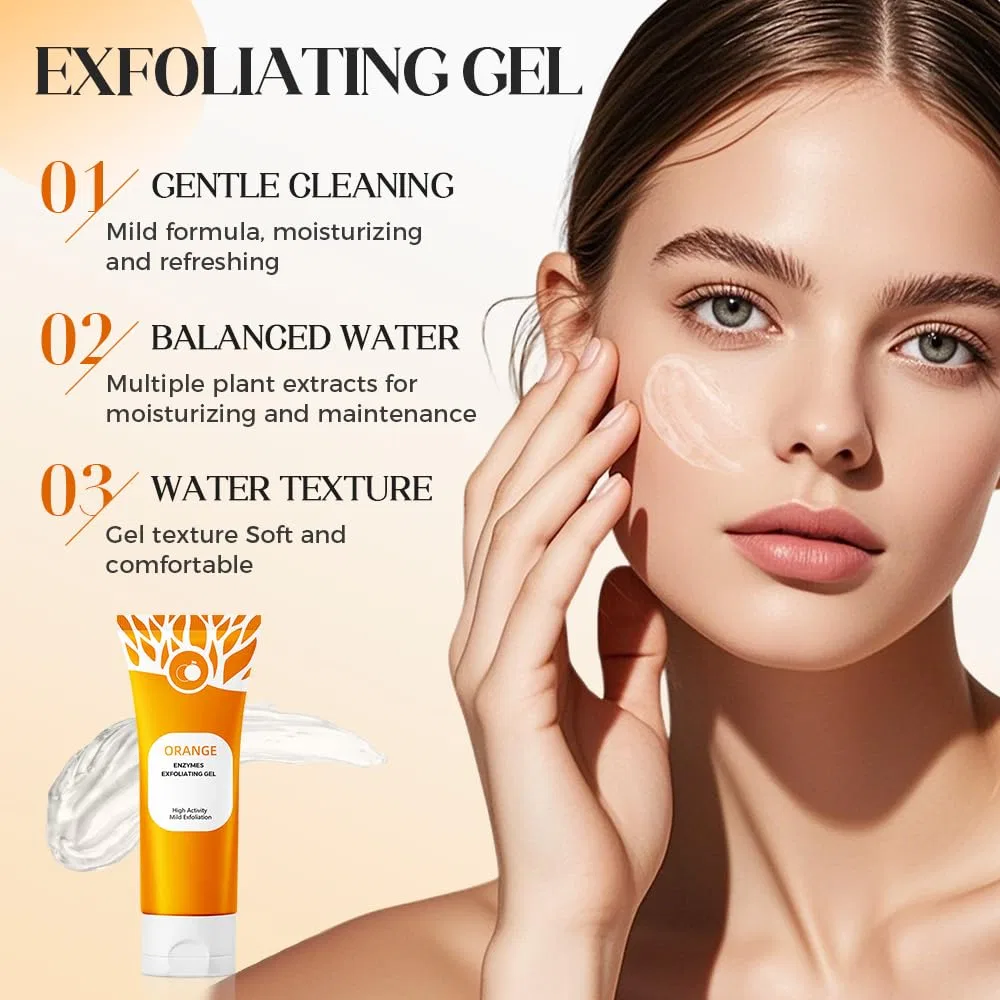Скраб для лица очищающий, Orange Exfoliating Gel, 100г Generisch — фото 2