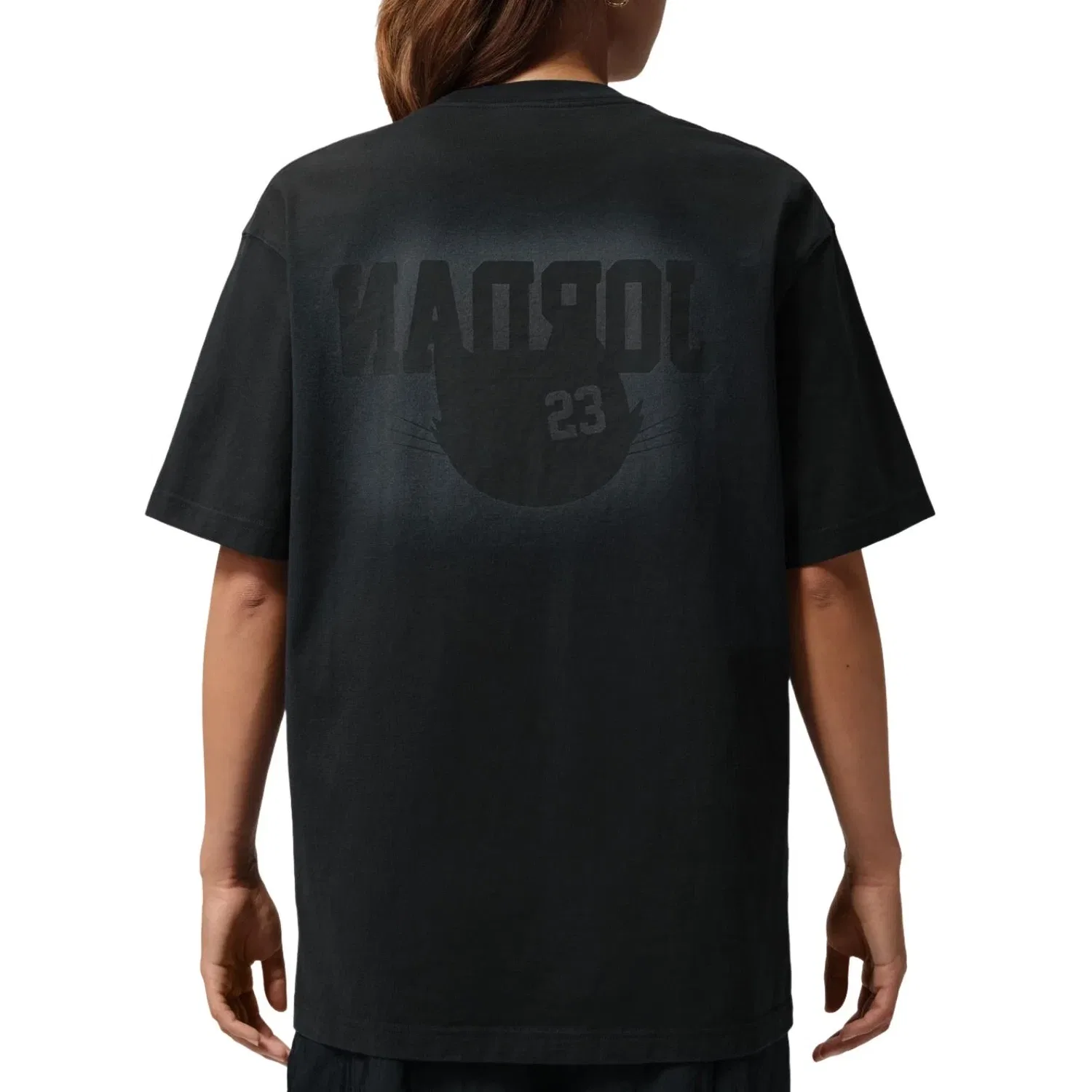 Женская футболка с графическим принтом Air Jordan T-Shirt, черный — фото 3