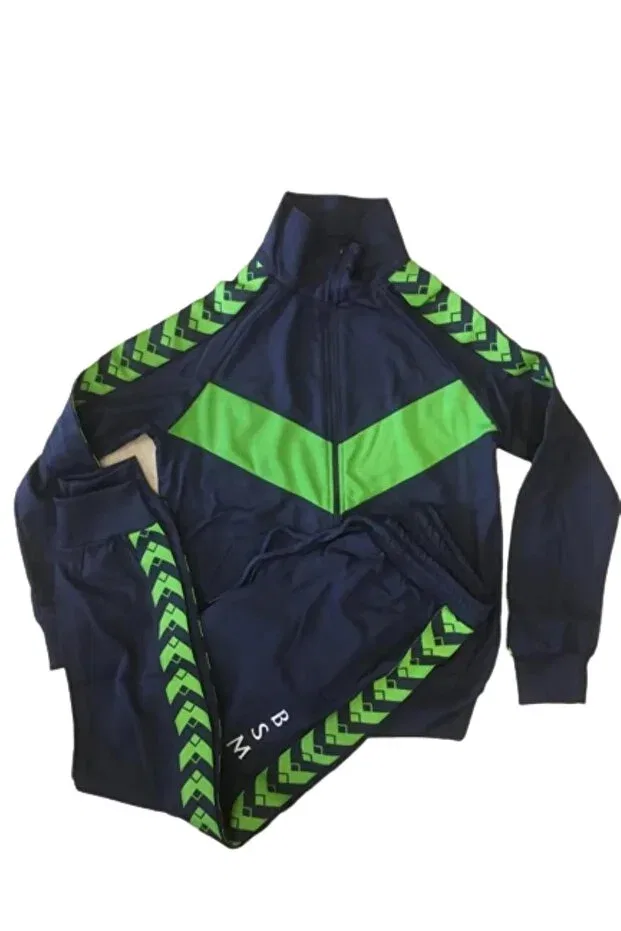 Детский спортивный комплект с молнией Kısmet Sepeti, Navy Blue — фото 4