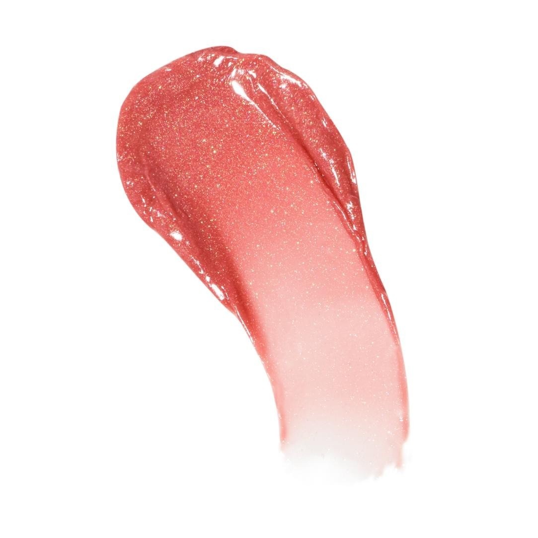 Блеск для губ pout lip gloss stick Revolution, shimmer sugar cookie pink, вес 3 гр. — фото 3