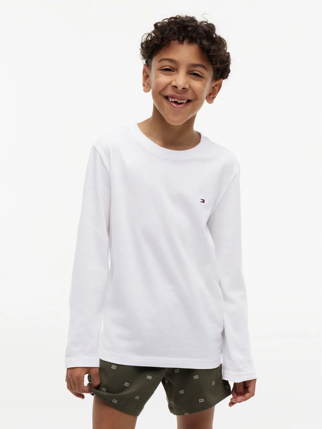Футболка с длинным рукавом, 2 шт. Tommy Hilfiger, черный/белый — фото 2