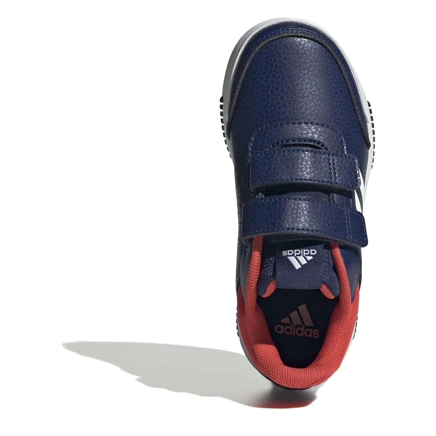 Детские кроссовки для мальчиков с принтом Tensaur Hook and Loop Adidas, Dark Blue Ftwr White Bright Red — фото 2
