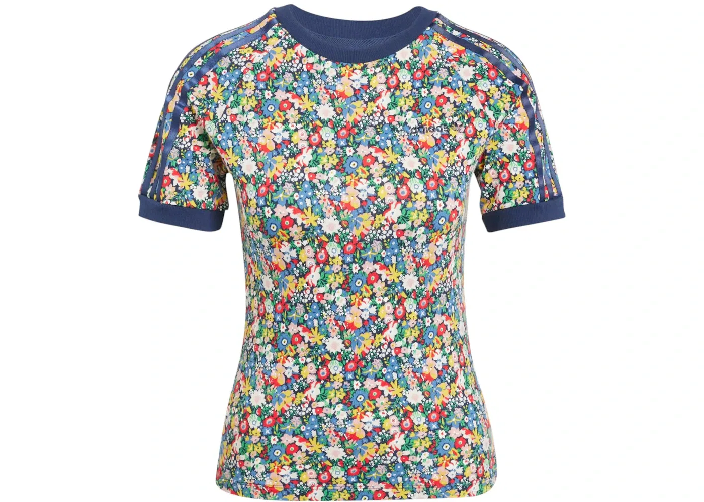 Женская футболка с длинным рукавом Adidas, Multicolor Night Indigo