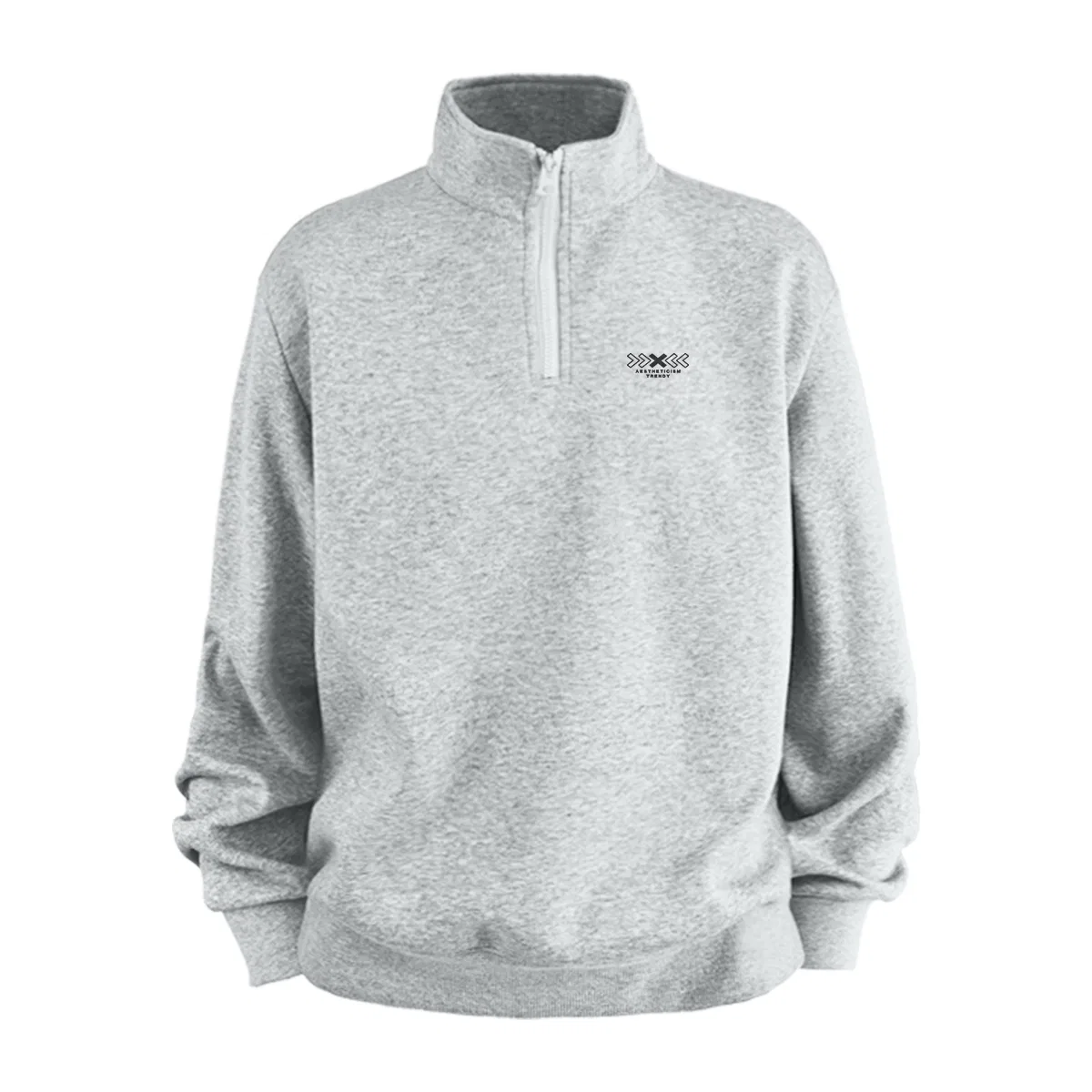 Детский свитшот утепленный Miniso, Цвет Heather Gray