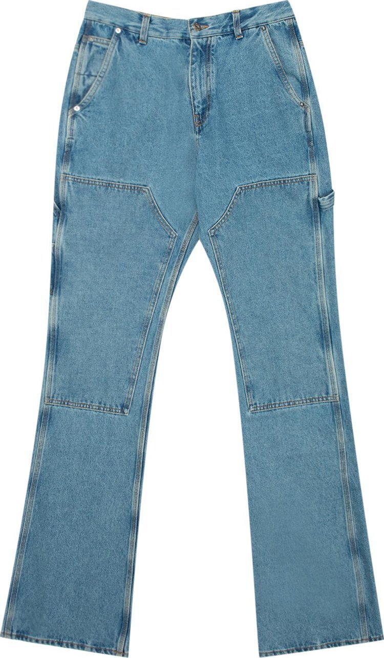 

Джинсы Off-White Flare Carpenter Jeans 'Medium Blue', синий