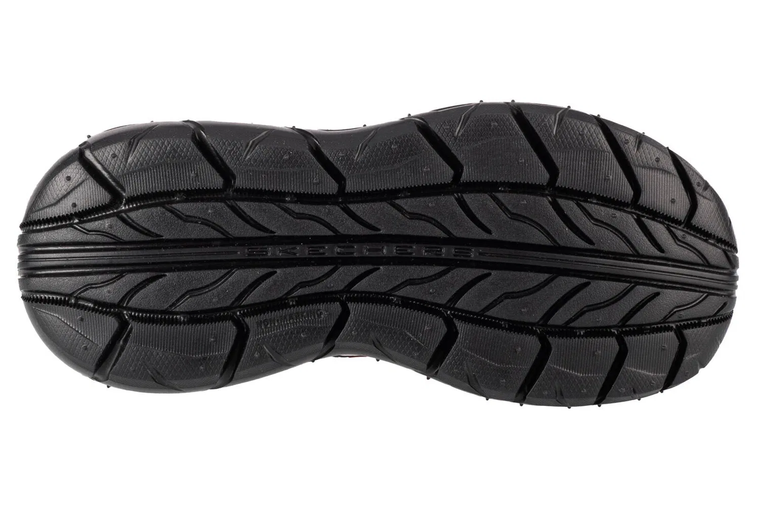 Детские кроссовки для мальчиков с принтом SKECH TRACKS Skechers, Schwarz Rot — фото 4