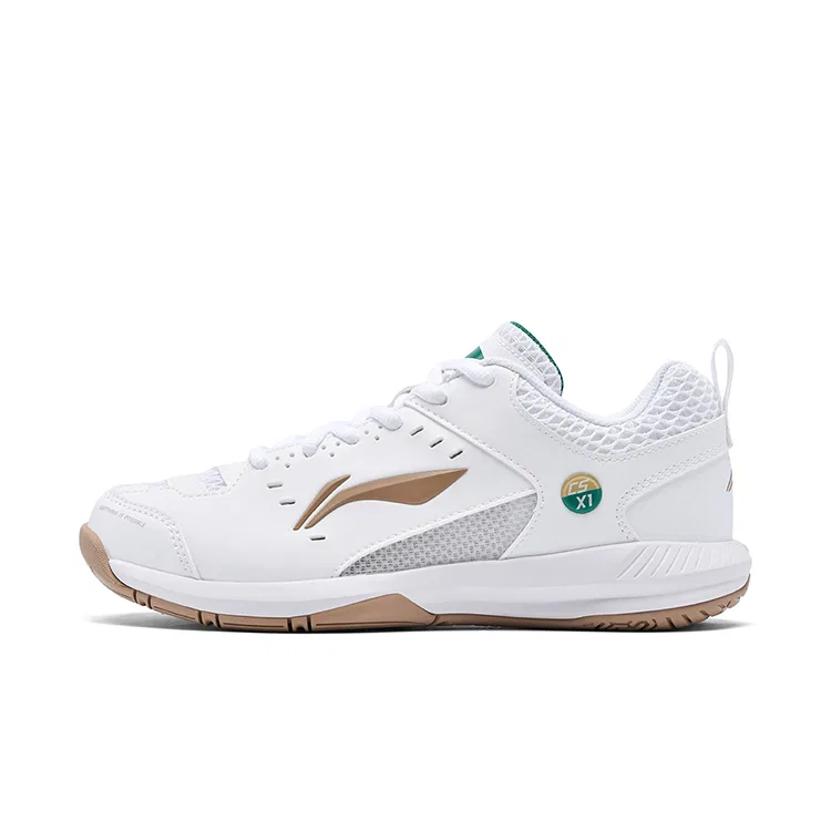 Детские кроссовки для бадминтона с амортизацией Li-Ning Light Feather, White — фото 3