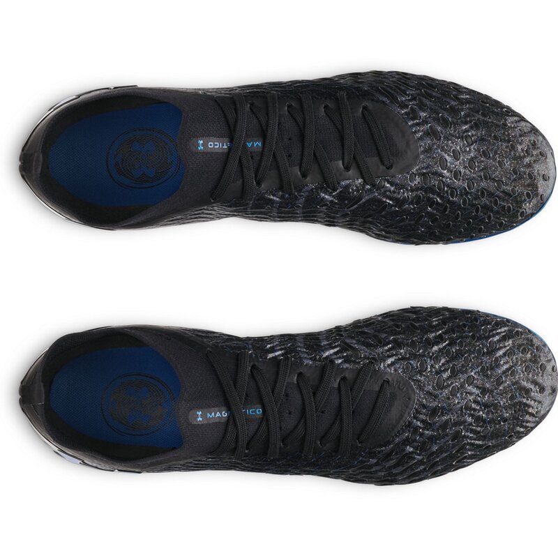 Футбольные бутсы для газона ua magnetico elite 5 fg Under Armour, черный — фото 3