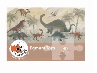 

Пазл Динозавры Egmont Toys, 40 шт.
