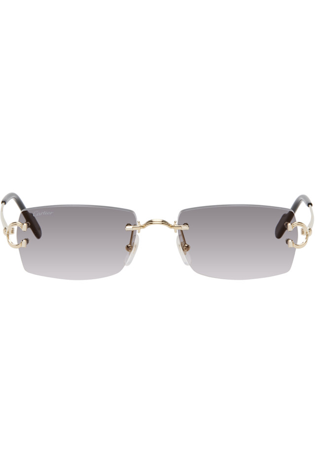 

Солнцезащитные очки Décor c classique de Cartier Cartier, золотой