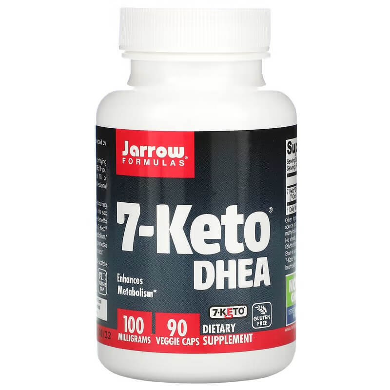 

7-Кето ДГЭА Jarrow Formulas 100 мг, 90 растительных капсул
