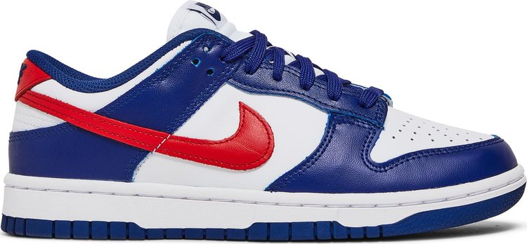 Кроссовки Nike Wmns Dunk Low 'USA', белый - фото