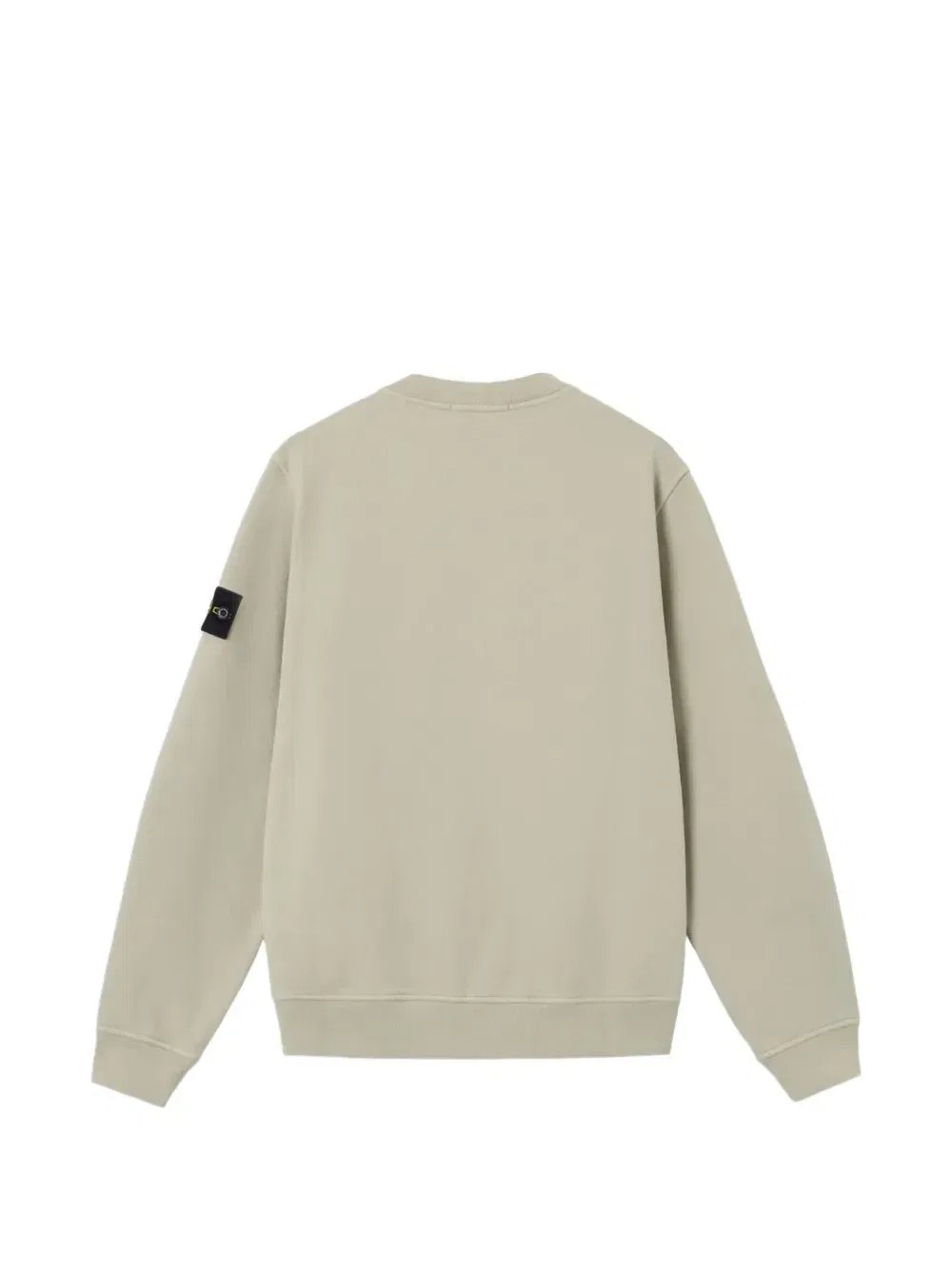 Толстовка из флиса из органического хлопка с начесом 6100038 Stone Island, бежевый — фото 2