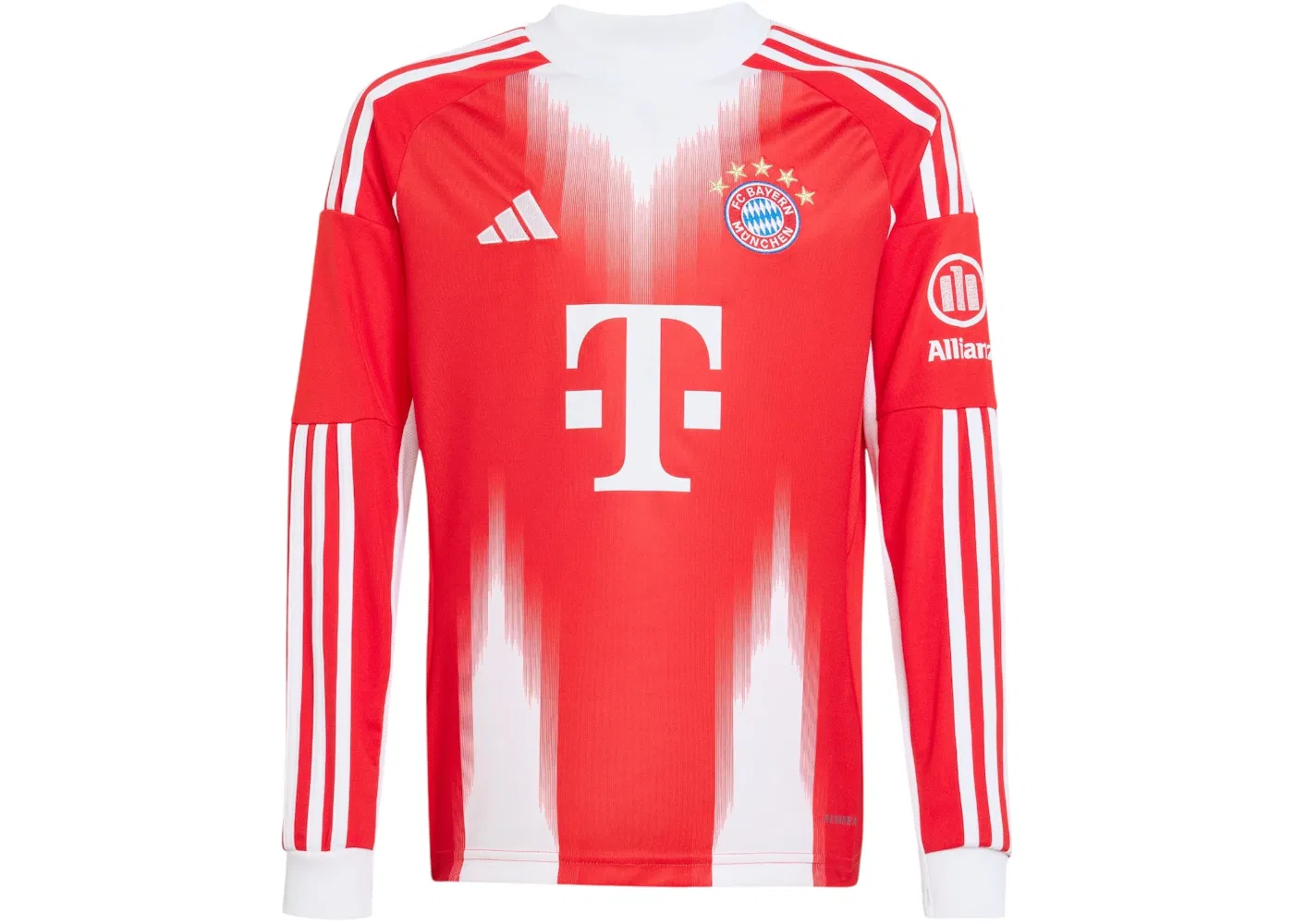 Детская футболка с длинным рукавом Jersey Adidas, Red