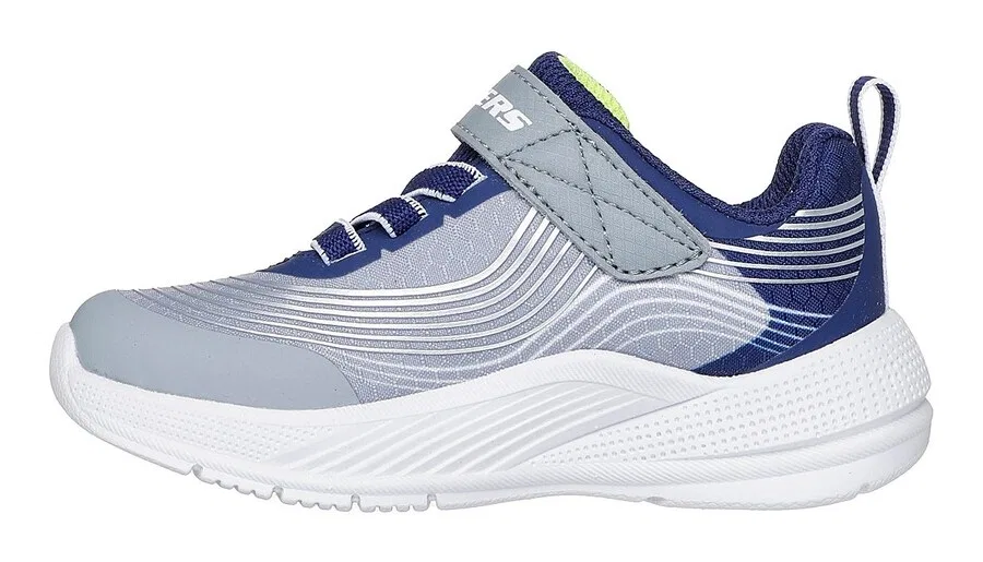 Спортивные кроссовки Skechers темно-синего и светло-голубого цвета
