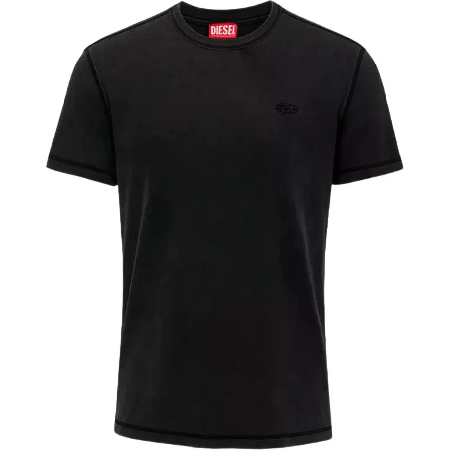 Мужская футболка с круглым вырезом DIESEL, Black