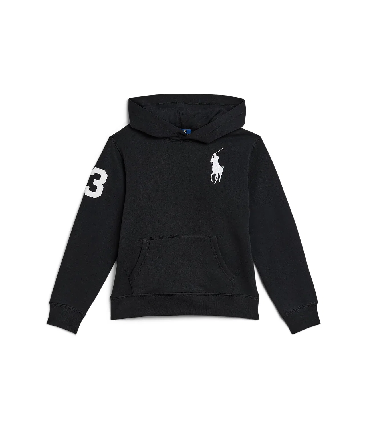 Флисовая толстовка Big Pony (для детей постарше) Polo Ralph Lauren Kids, Polo Black