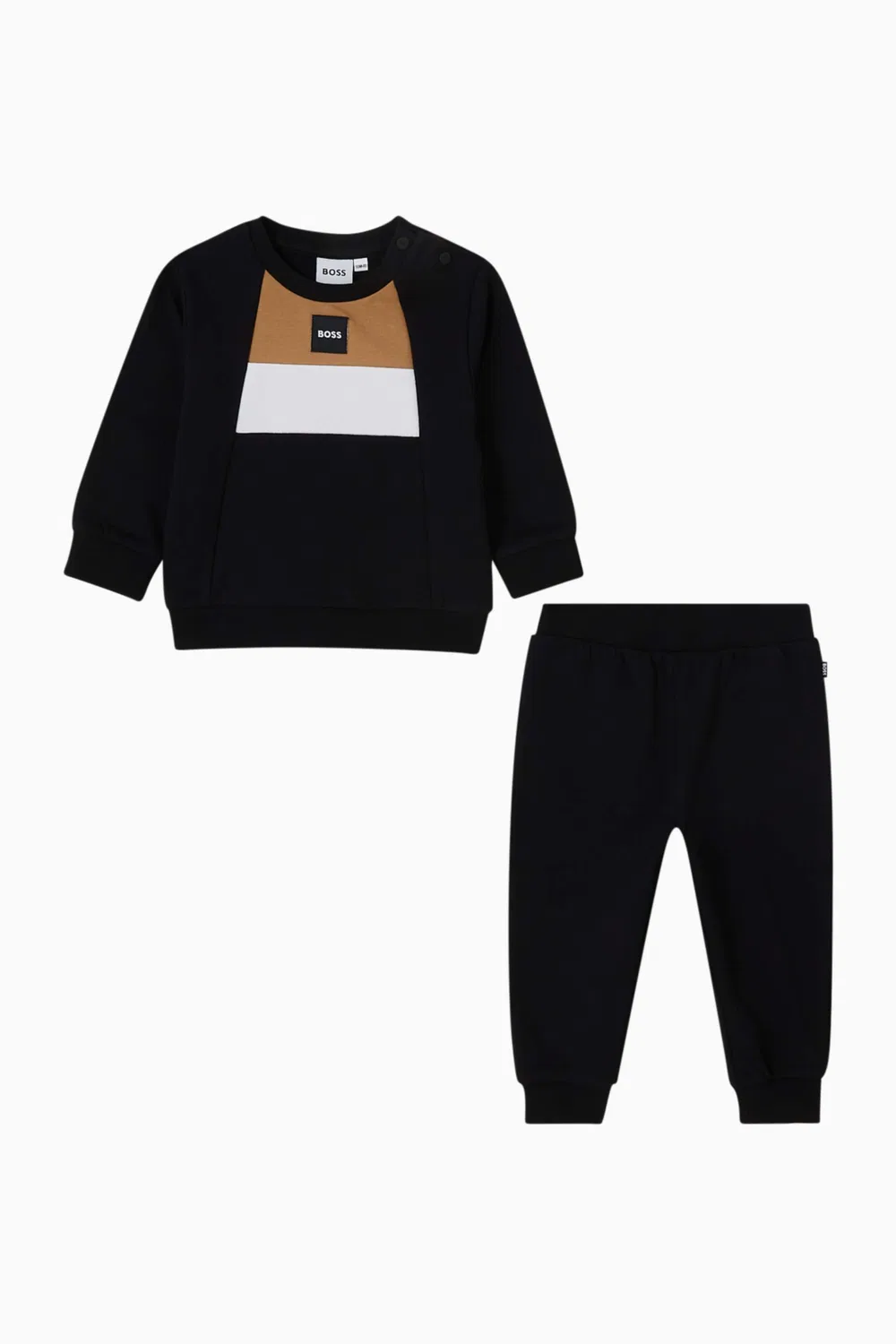 Комплект свитшота и штанов с логотипом BOSS Kidswear — фото 2