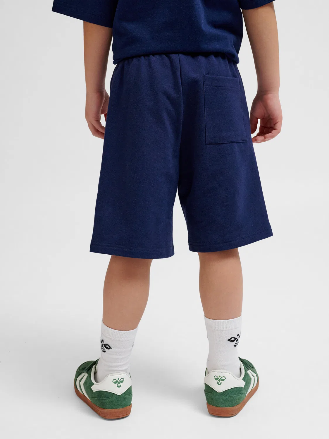 Детские шорты с регулируемой талией Hmlflan Hummel, Dark Blue — фото 2