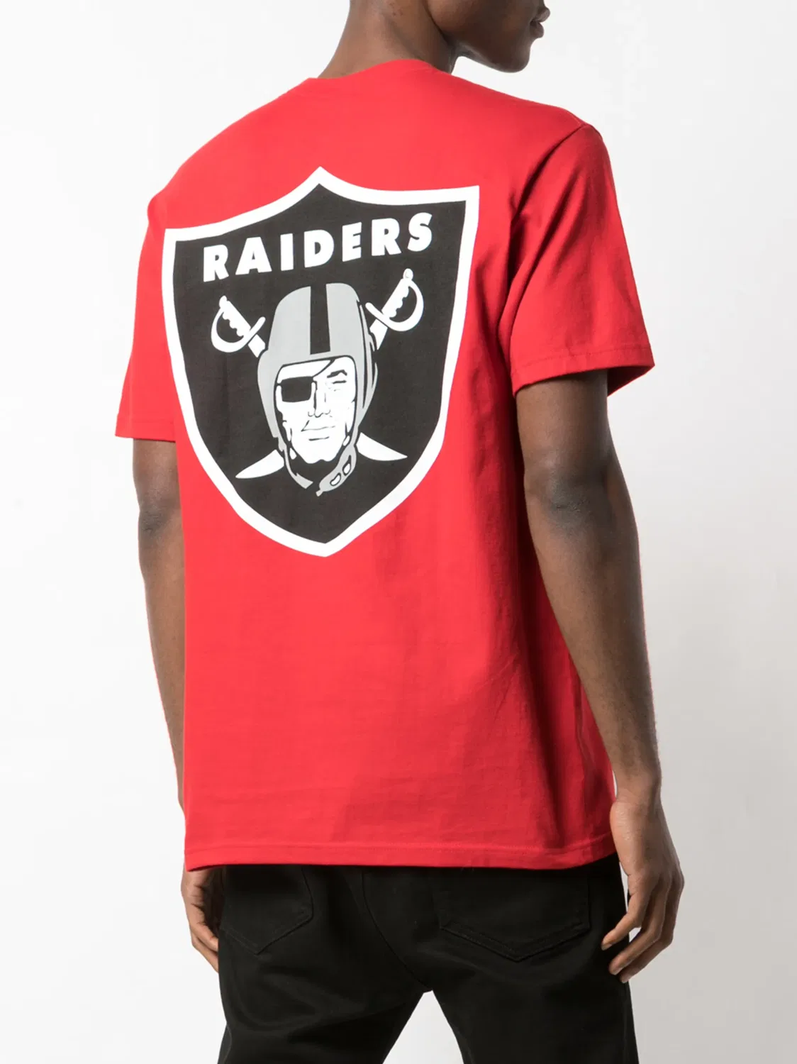 Supreme Футболка Raiders 47 красная — фото 4