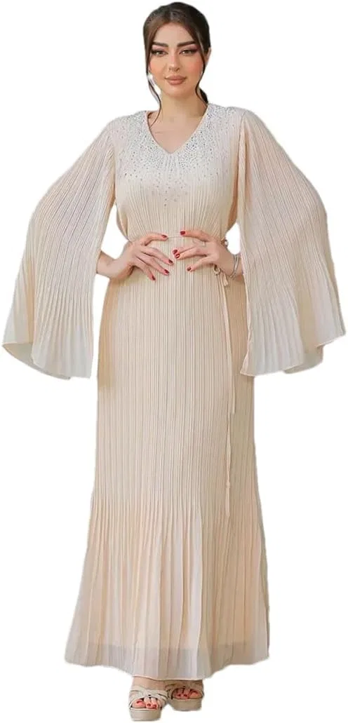 Женское повседневное платье с вышивкой Dashiki, Apricot