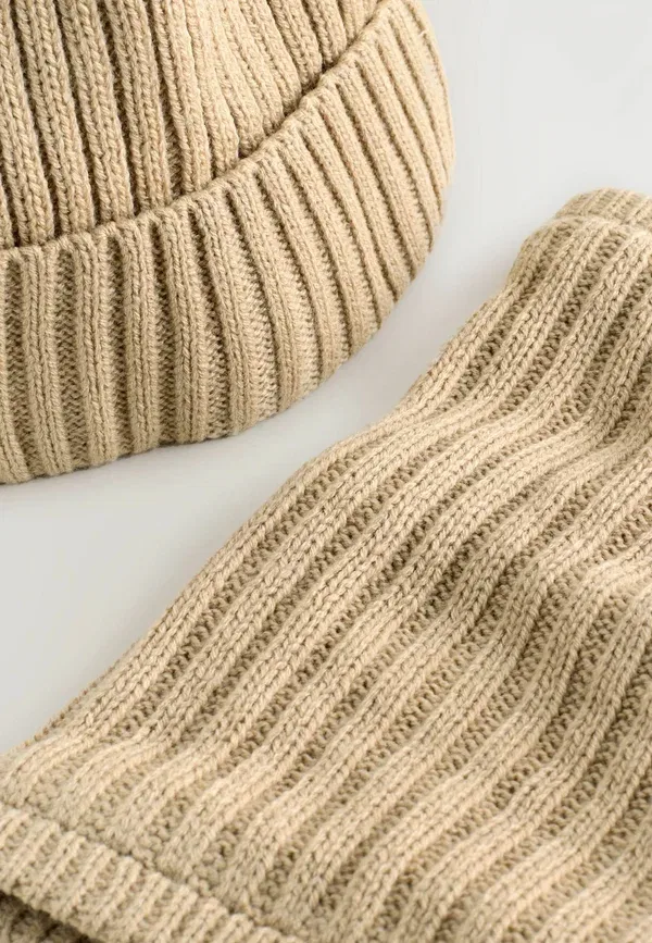 Комплект из 2 предметов трикотажный Regular fit Pom - Next, neutral, нейтральный — фото 4
